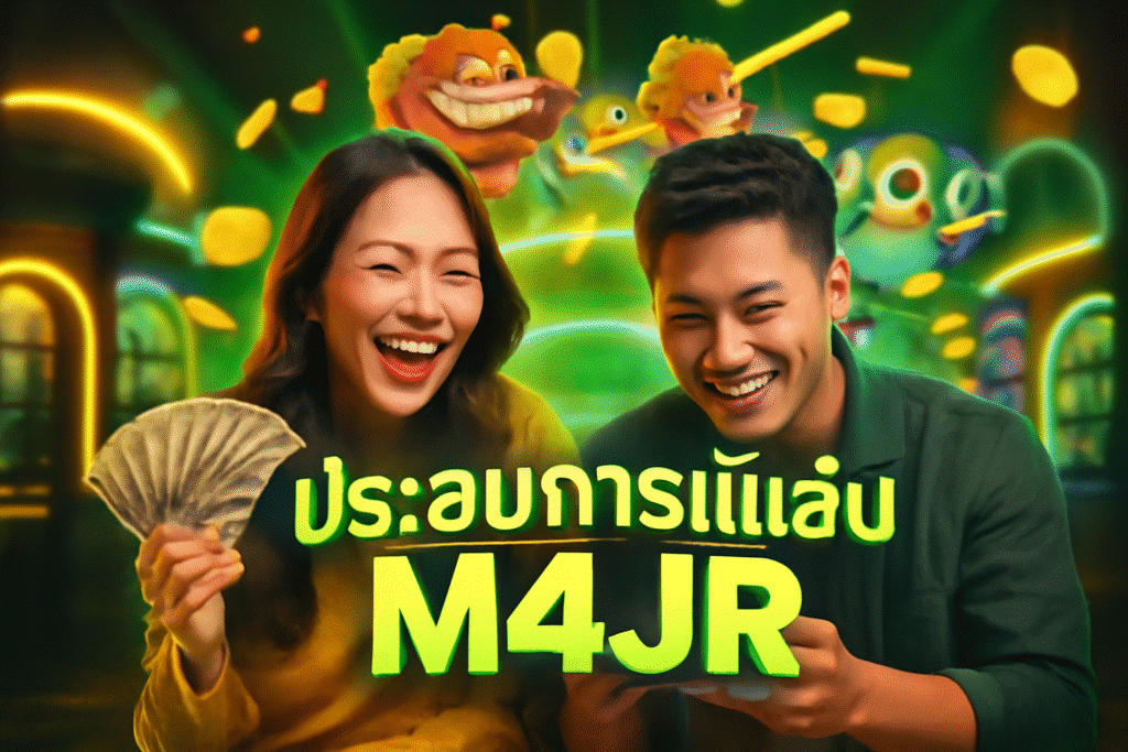 Meta Title: ประสบการณ์เล่น M4JR – สมัคร-ฝาก-ถอน ง่ายสุด