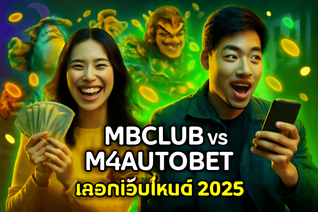 MBCLUB vs M4AUTOBET – เลือกเว็บไหนดี 2025
