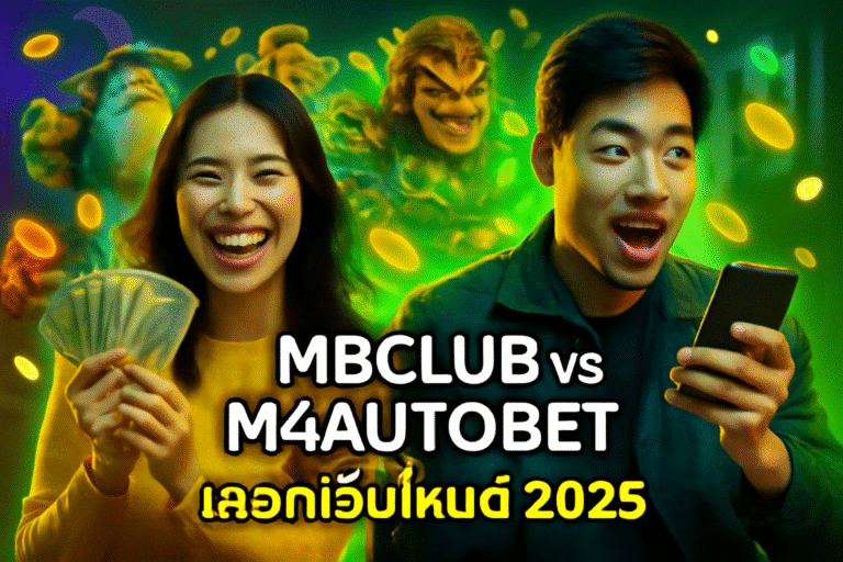 MBCLUB vs M4AUTOBET – เลือกเว็บไหนดี 2025