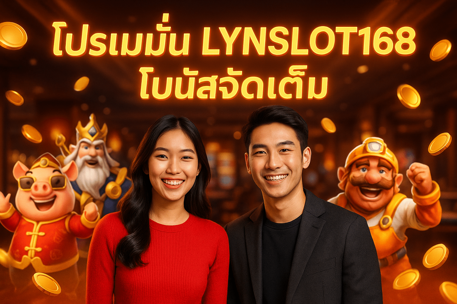 โปรโมชั่น LYNSLOT168 โบนัสจัดเต็ม